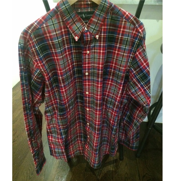 Polo Ralph Lauren Button Down, Men's Large