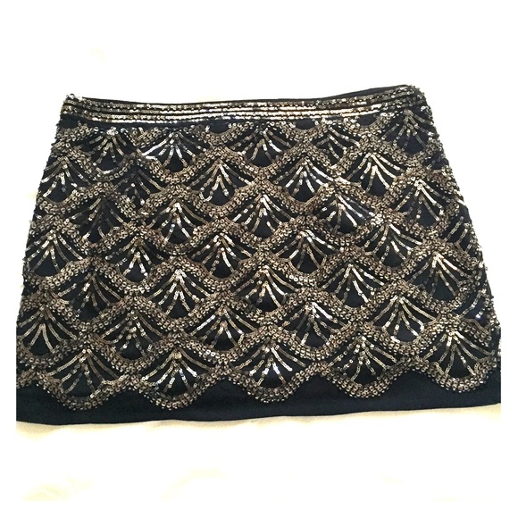 Mini Sequence Skirt