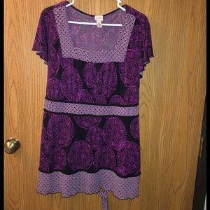 Tie Back Dress Shirt