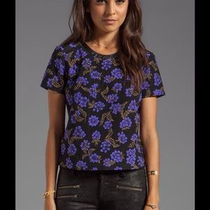 Patterson J Kincaid quilted tee