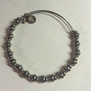 ALEX AND ANI SILVER BEADED NILE
