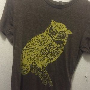 American Apparel Owl Tee