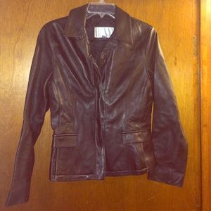 Nine West leather jacket