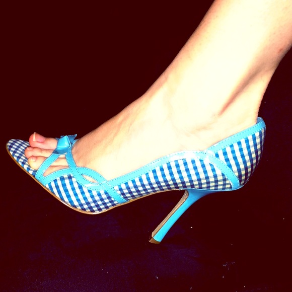 Turquoise Heel/Sandal