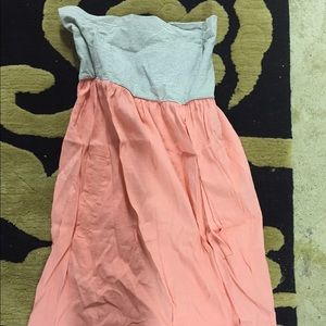 Adorable theory strapless dress