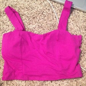 Magenta crop top!