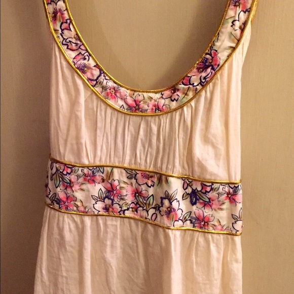 Free People for Anthropologie, floral empire top 8