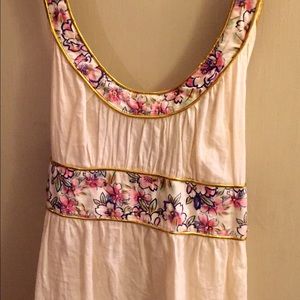 Free People for Anthropologie, floral empire top 8