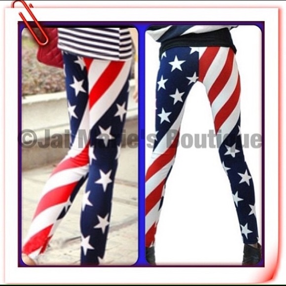 Women's American Flag Leggings