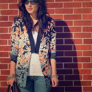 BCBG Floral Blazer Sz. XXS