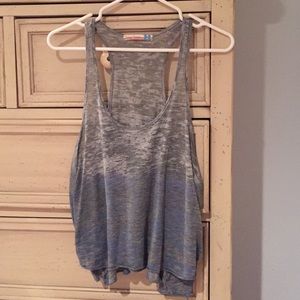 blue and grey tank