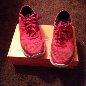 Red Nike Running shoes
