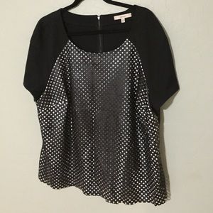 Women's plus size Sejour top