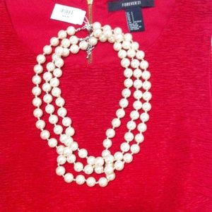 Loft pearl necklace