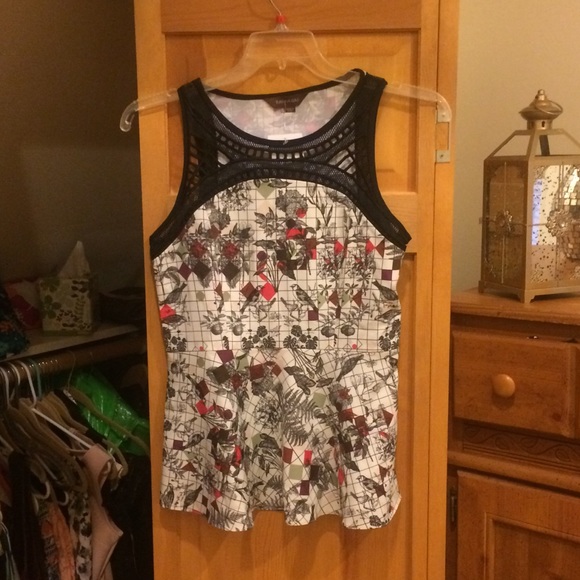 Anthropologie peplum top