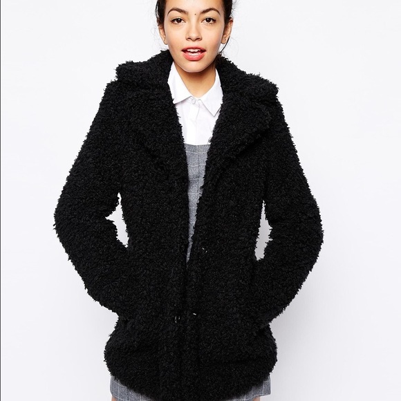 ASOS Jackets & Blazers - Asos Borg Coat