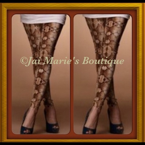 Women's Snake Print Leggings