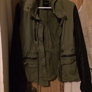 Olive green jacket