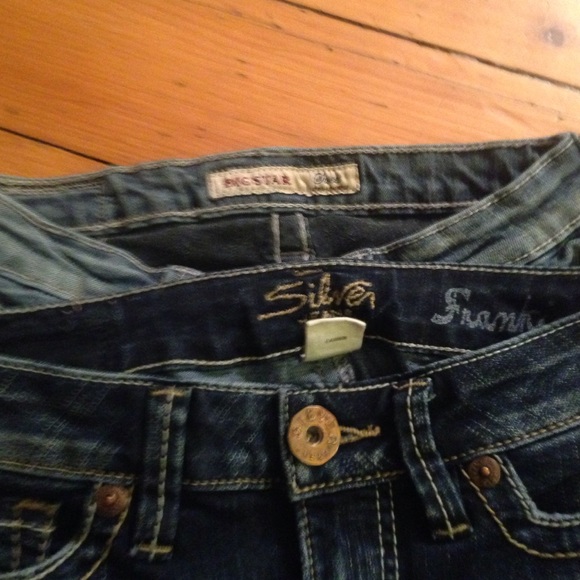 Size 24 jeans- big star and Silver - Picture 4 of 4