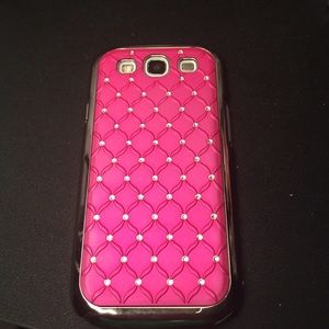 Pink Sparkly Galaxy S3 Case 🌸
