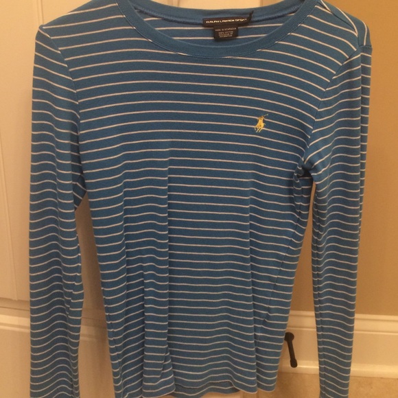 Long sleeve Ralph Lauren sport shirt