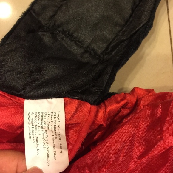 Dog costume large size ladybug - Picture 2 of 3