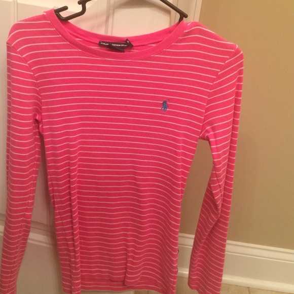 Long sleeve Ralph Lauren sport tee