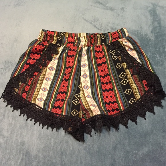 SALE TODAY ONLY!!! tribal print shorts