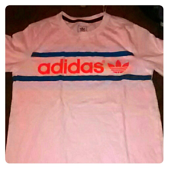 Adidas White T-Shirt