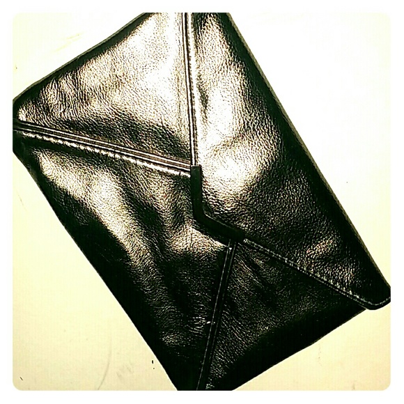 Sliver/brown metallic Clutch