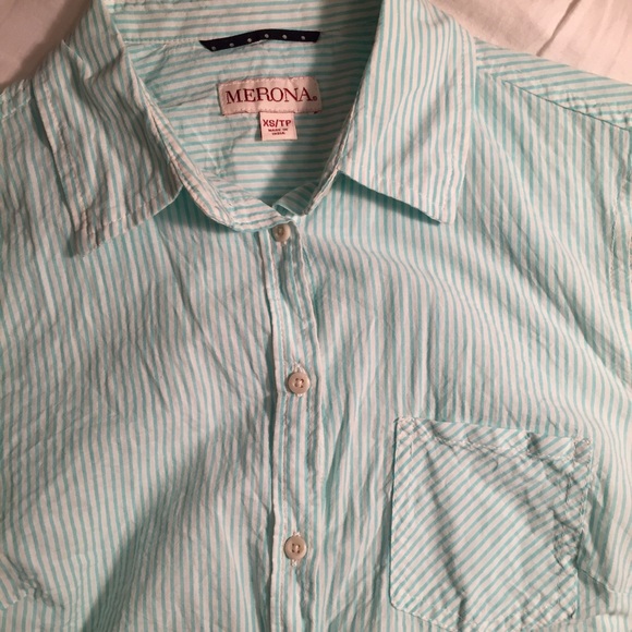 Striped Button Down - Picture 2 of 3