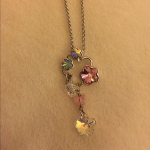 Swarovski Flower Necklace