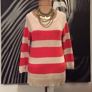 LOFT Striped sweater size Medium