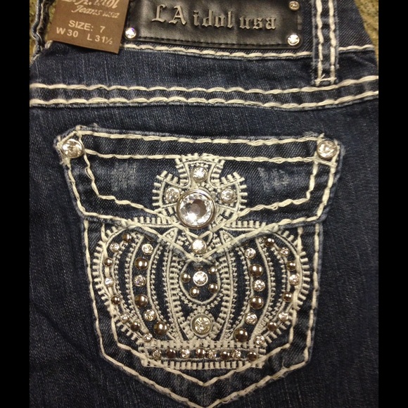 LA Idol skinny jeans. Size 27