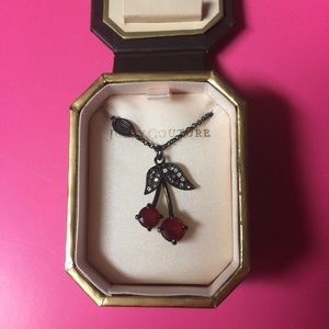 Juicy Couture Fresh Picked Wishes Cherry Necklace