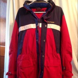Tommy Hilfiger windbreaker vintage jacket.