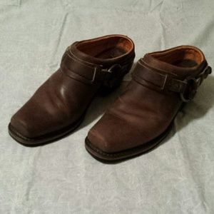 Frye Harness Mules