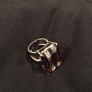 Henri Bendel Signature Striped Ring Size 6