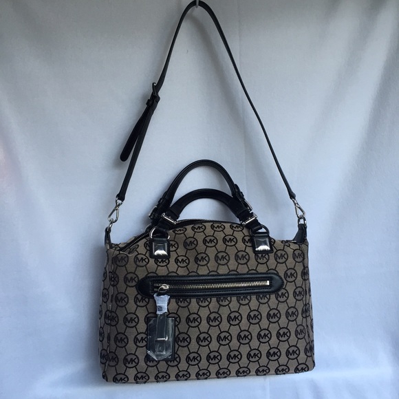 Michael Kors Calista Signature Jacquard MK circle - Picture 3 of 4