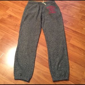 Women men winter sweats pants gray XL new