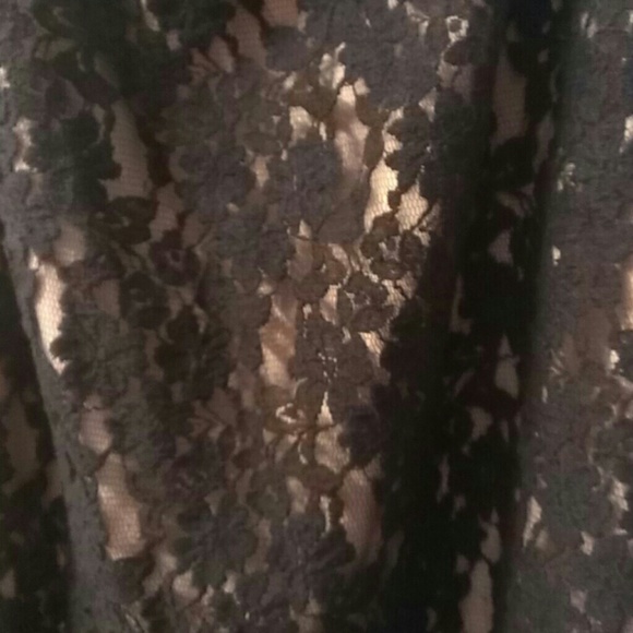 Lace Overlay Top - Picture 2 of 3