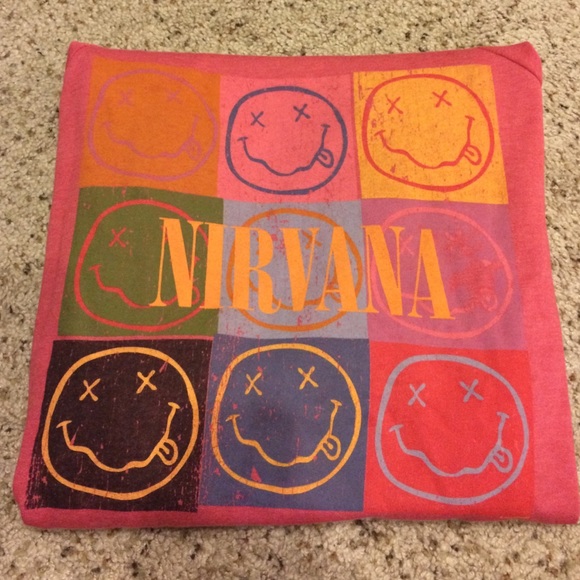 nirvana pull over sweatshirt