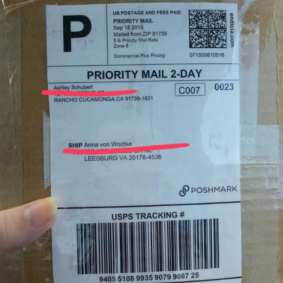Proof of shipping