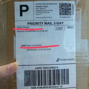 Proof of shipping
