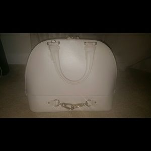 Ivory White JustFab Purse