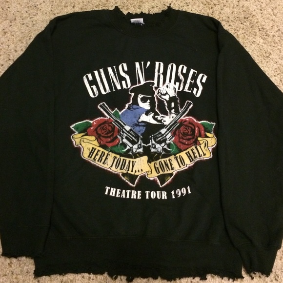 guns N roses sweatshirt