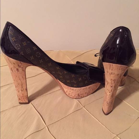 Louis Vuitton  Peep-Toe Pumps - Picture 3 of 4