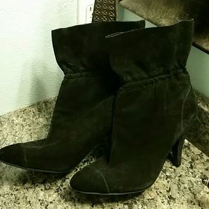 Nine West suede booties