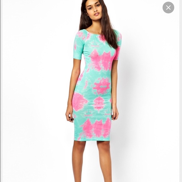 ASOS tye dye dress