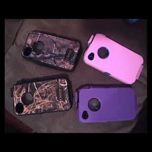 4 Otter Box Cases for iPhone 4